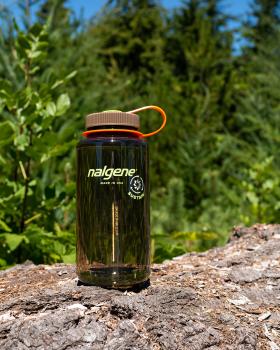 NALGENE TRINKFLASCHE WEITHALS 1 LITER OLIV